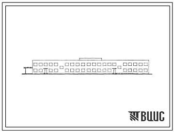 Типовой проект 506-68 Здание технических служб для аэропортов местных воздушных линий.