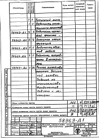 Альбом 1 Рабочая документация