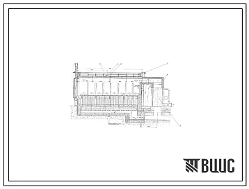 Проект 58780 Печь камерная отжигательная с внешней механизацией размерами пода 3,0х7,0 м на газе