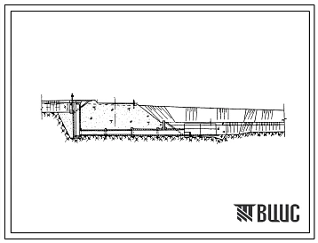 Типовой проект 820-116 Шахтные перепады регуляторы с переездом из сборного железобетона на расход до 5 м3/сек. с падением до 4 м.
