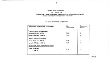 Альбом 3 Спецификации оборудования