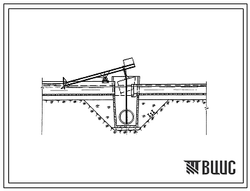 Типовой проект 820-133 Затворы-автоматы для регулирования горизонта воды в верхнем и нижнем бъефах лотковых каналов с расходом до 5м3/сек.