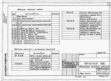 Альбом 6 Кондиционер прямоточный с двумя секциями воздухонагревателя первого подогрева и двумя доводчиками. Электрическая система регулирования. 