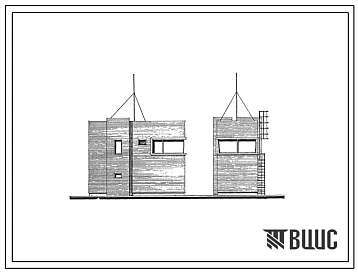 Типовой проект 501-5-104.88 Маневровая вышка. Тип II. СЗ-79-88. На 7 стативов