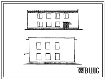 Типовой проект 416-1-32с Контора лесхоза и ЛМС для южных сейсмических районов.