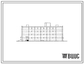 Типовой проект 709-13 Аптечный склад с товарооборотом 4 млн.рублей в год (в каркасно-панельных конструкциях). Стены из навесных керамзитобетонных панелей.