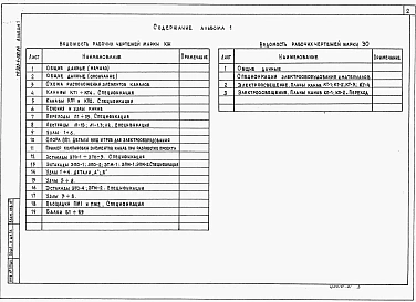Альбом 1 Конструкции железобетонные. Электроосвещение