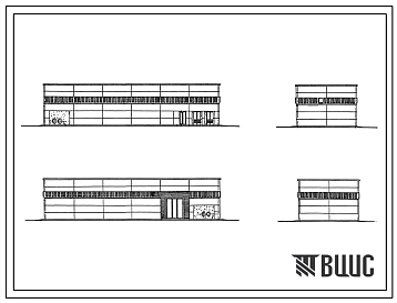 Типовой проект 903-4-94.87 Насосная станция тепловых сетей производительностью 3750 м3/ч с узлом рассечки (вариант каркасно-панельный)