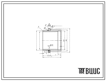 Шифр ПМЗ.1.000.007 Втулка монтажная ПМЗ.1.000.007