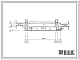 Фасады Типовой проект А-IV-100-482.90 Сооружение отдельно стоящее заглубленное. Стены   монолитные   железобетонные, (убежище на 100 человек, размеры убежища 25,5м на 4,7м, режимы вентиляции 1,2).