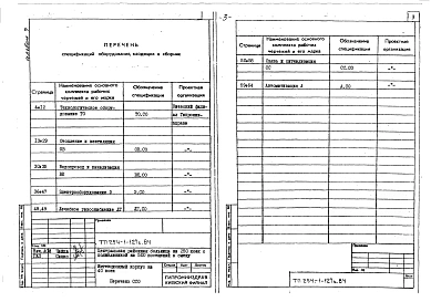 Альбом 7 Спецификация оборудования         