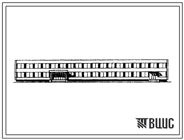 Типовой проект 416-4-18 Отдельностоящее здание бытовых помещений для нефтеперерабатывающих заводов на 300 человек с административными помещениями.