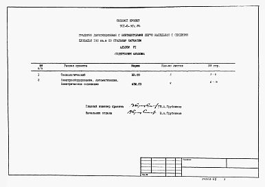 Альбом 9 Спецификации оборудования