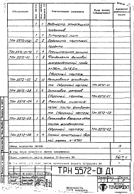 Альбом 2 Рабочие чертежи фундамента (ТРН 5572)