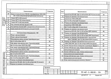 Альбом 2 Электротехническая часть. Электросиловое оборудование. Электромонтажные конструкции