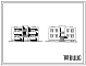 Типовой проект 89-0103.13.86 Двухэтажная рядовая-торцовая блок-секция на 4 квартиры (для Белорусской ССР)