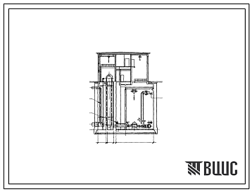 Типовой проект 901-1-24 Речные водозаборные сооружения совмещенного типа производительностью от 3,0 до 4,5 м.куб/сек
