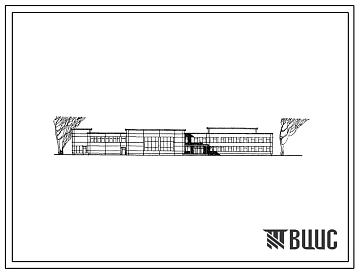 Типовой проект 232-1-108 Общественно-бытовой корпус профтехучилища на 960 учащихся. В конструкциях серии ИИ-04. Для строительства в 1В климатическом подрайоне. 2 и 3 климатических районах
