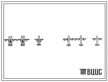 Серия 3.407-34  Деревянные промежуточные опоры воздушных линий электропередач напряжением 220 кв с тросами. Материалы проектирования.