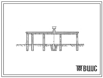 Типовой проект 4-01-75 Сливная станция для шахт производительностью 1,5 1,8 млн.т угля в год для условий Кузнецкого и Карагандинского угольных бассейнов, тип СС-63.