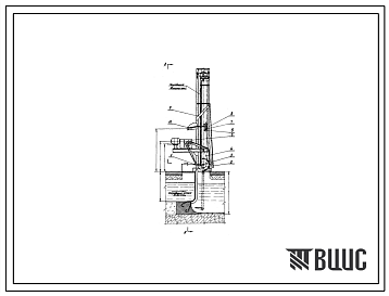 Типовой проект 902-2-105 Решетка механизированная вертикальная РМВ 600/800 для канализационных сооружений.