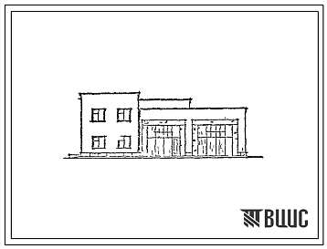 Типовой проект ХФ-74 (25-09-КК) доп Пождепо на 2 машины, 1 мотопомпу и 15 человек команды. Дополнительный вариант — 1 машина ЗИЛ-131 и 1 машина МАЗ-543