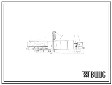 Проект 10686 Сушило камерное с тележкой объемом камеры 60 м3 на газе для литейных форм и стержней