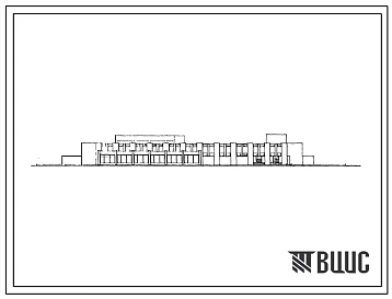 Типовой проект 274-31-45 Общественный центр микрорайона на 16000 жителей для строительства во 2 и 3 климатических районах.