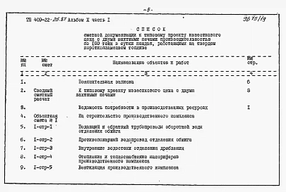 Альбом 10 Части 1,2,3,4,5  Известковый цех. Сметы.