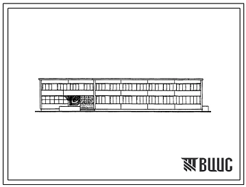 Типовой проект 221-9-52 Спальный корпус (интернат) на 120 мест в панельных конструкциях.