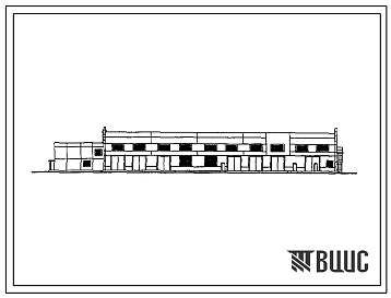 Типовой проект 503-1-67.87 Производственный корпус гаража на 100 грузовых автомобилей