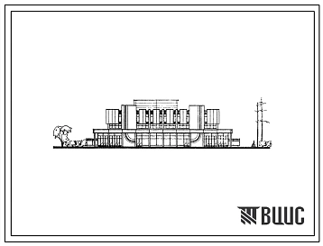 Типовой проект 272-11-12 Универмаг торговой площадью 4600 м2 с вариантом «Детский мир».