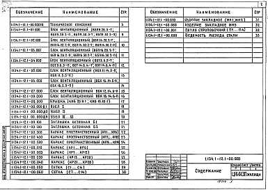 Выпуск 1 Блоки для жилых зданий до 9 этажей
