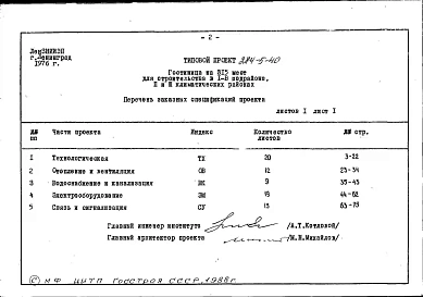 Альбом 10 Заказные спецификации