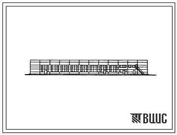 Типовой проект 503-4-15 Станция технического обслуживания газобалонных грузовых автомобилей (в конструкциях, изготавливаемых в Москве). Производственный корпус.