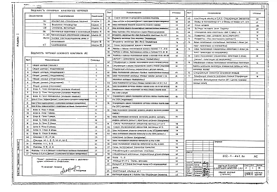 Альбом 1 Архитектурно-строительные и технологические чертежи     