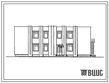 Типовой проект 416-1-185с.87 Контора лесхоза и ЛМС для сейсмических районов Сибири Дальнего Востока, районов БАМа. На 22 служащих. Сейсмичность не более8 баллов