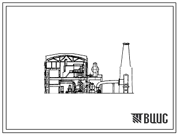 Типовой проект 903-1-76 Полуоткрытая котельная на 2 котла ТВГМ-30 и 3 котла ДКВР-20-13. Топливо-газ и мазут. Теплоноситель вода и пар. Система теплоснабжения открытая.