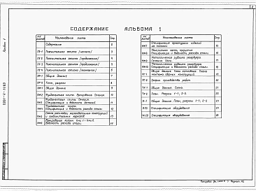 Альбом 1 Пояснительная записка, архитектурно-строительные решения, конструкции железобетонные, организация строительства, технологическая часть, автоматизация. Спецификация оборудования.     