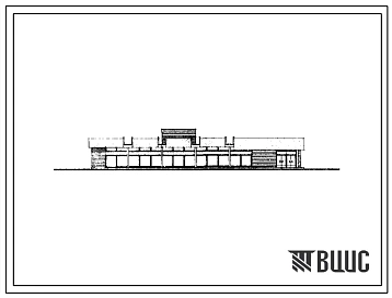 Типовой проект 272-12-46с Унифицированное здание непродовольственного магазина (в конструкциях ИИС-04) торговой площадью 1000 м?. Для строительства в IVА и IVГ климатических подрайонах сейсмичностью 7, 8 и 9 баллов.
