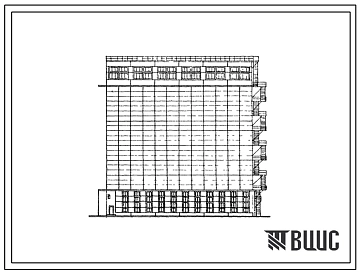 Типовой проект 415-2-14 Корпус зернового сырья комбикормового цеха мощностью 735 т/сутки.