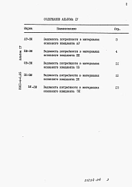 Альбом 4 Ведомости потребности в материалах.     
