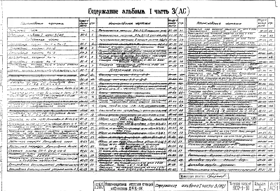 Альбом 1 Архитектурно-строительный.Часть 3 Конструктивные элементы подземной и надземной частей для всех глубин подводящего коллектора в сухих и мокрых грунтах.