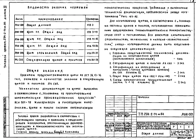 Альбом 4  Автоматизация сантехустройств. Задание заводу на изготовление щитов    