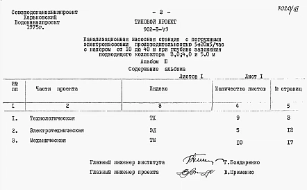 Альбом 3 Заказные спецификации