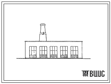 Типовой проект 4-18-451 Котельная отопительная КО-1 с четырьмя водогрейными котлами «Универсал-3». Топливо газ.