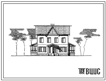 Типовой проект 141-135-95/1.2 2-этажный 2-квартирный жилой дом с 4-комнатными квартирами в двух уровнях. Для строительства в 1В климатическом подрайоне, 2 и 3 климатических районах.