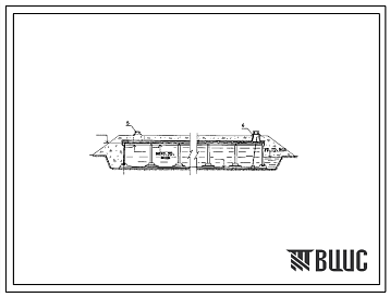 Типовой проект 901-4-62.83 Резервуары для воды прямоугольные железобетонные сборные емкостью от  5000 до 11000 м3 (с  применением изделий промзданий) проект переведен в DWG