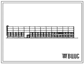 Типовой проект 503-255 Главный корпус автотранспортного предприятия на 250 автопоездов.