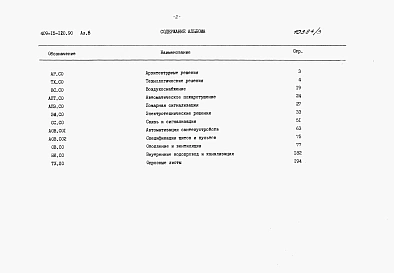 Альбом 6 Вспомогательные помещения. Спецификации оборудования
